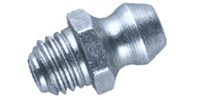 M 6-0.75  Grease Fitting, Straight, Steel Zinc  DIN 71412