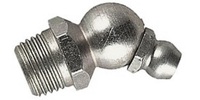 1/8-28  BSPT Grease Fitting, 45 Degree, A2 Stainless Steel.  DIN 71412-B