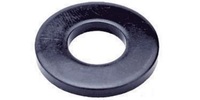 M22  Flat Washer, 12-15 Hardened Steel Plain