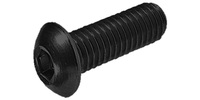 3/8-24 x 1&quot;  Button Socket Head Cap Screw, Alloy Plain.