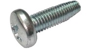 M 2.5 x 6  Philips Pan Thread Forming Screw, Steel Zinc DIN 7500 C