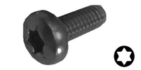 5/16-18 X 1  Torx Pan Head Thread Forming Screw Steel, Black Zinc