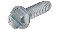3/8-16 x 3/4&quot;  HWH Thread Cutting Screw Type F, Steel Zinc