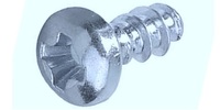 # 6 x 5/8&quot; Philips Pan Thread Forming Screw, Plastite, Steel Zinc