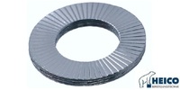 M 8 or 5/16&quot;  Wedge Lock Washer, Steel Zinc DIN 25201