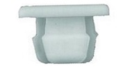 M 6 Push Nut, Nylon Universal License Plate Retaining Nut
