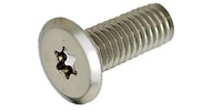 M 5-0.8 x 6  Ultra Low Head Torx Socket Cap Screw, A2-70 Stainless Steel