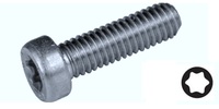 M 5-0.8 x 8  Low Head 6 Lobe (Torx) Socket Cap Screw, Class 12.9 Zinc.  Fully Threaded  ISO 14580