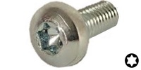 M 2-0.4 x 6  Torx Pan Machine Screw, Stainless Steel A2 70.  ISO 14583