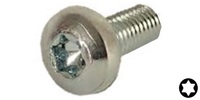 M 2.5-0.45 x 8  Torx Pan Machine Screw, Stainless Steel A2 70.  ISO 14583