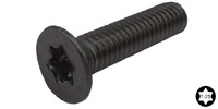 #10-24 x 1/2&quot;  Flat Head Torx Drive Cap Screw, Alloy Plain.