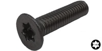 M 8-1.25 x 20  Torx Flat Head Cap Screw, Class 10.9 Plain  ISO 14581