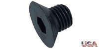 1/4-20 x 1/4&quot;  Flat Head Socket Cap Screw, Undercut Alloy Plain.