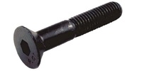 M 8-1.25 x 50  Flat Head Socket Cap Screw, Class 10.9 Plain.    DIN 7991  ISO 10642
