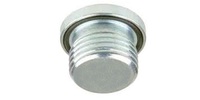 3/4&quot;  BSPT Hexagon Flanged Socket Pipe Plug, Alloy Undercut