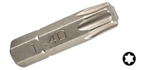 T-40 x 1&quot;  Torx Bit, CRV Steel  DIN 3126 / ISO 1173
