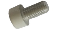 M 4-0.7 x 10  Socket Head Cap Screw, Stainless Steel A2-70 with White Painted Head.  DIN 912