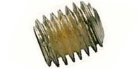 M 4-1.0 x 4  Socket Set Screw, Cup Point, Stainless Steel A2-70 with Patch.  DIN 916 / ISO 4029