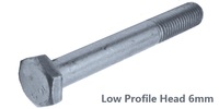 M14-2.0 x 110  Hex Cap Screw, Class 10.9 Zinc.  DIN 931