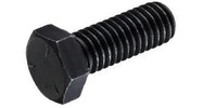 1/4-20 x 1/2&quot;  Hex Cap Screw, Grade 5 Plain.