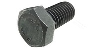 M 6-1.0 x 25  Hex Cap Screw, Class 12.9 Plain.  DIN 933 / ISO 4017