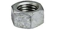 3/8-16  Heavy Hex Nut, Steel Galvanized