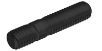 M10-1.50 x 35  Double End Stud, Class 8.8 Plain.  DIN 939
