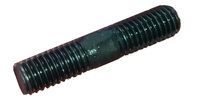 M 8-1.25 x 38  Double End Stud, Equal Thread Length, Steel Class 8.8 Plain.  (VW Volkswagen Style)