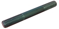 M10-1.50 x 80  Double End Stud, Equal Thread Length, Steel Class 8.8 Plain.  (VW Volkswagen Style)