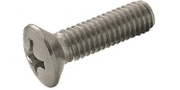 M 4-0.7 x 10  Philips Oval Machine Screw, Stainless Steel A2 70.  DIN 966 / ISO 7047