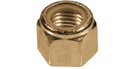 M 5-0.8  Nylon Insert Lock Nut High Type, Steel Class 8 Zinc, DIN 982