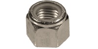 M24-3.0 Nylon Insert Lock Nut High Type, Steel Class 8 Zinc, DIN 980 / ISO 7042. DIN 982 / ISO 7040