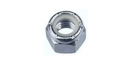 # 8-32  Nylon Insert Lock Nut (NM), Steel Zinc.