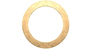 1/2 x 1 1/4  Shim Washer Steel/Zinc Yellow
