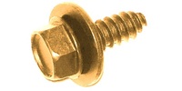M 6.3-1.81 x 20  Hex Head Sems Screw, Steel Phosphate.