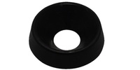 #10  Nylon Finishing Washer Plastic Black