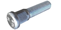 M12-1.50 x 50  Rib Neck Strut Press In Stud CL 10.9 Zinc